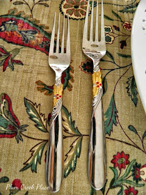 Yamazaki Holiday Bouquet Flatware, Christmas Flatware