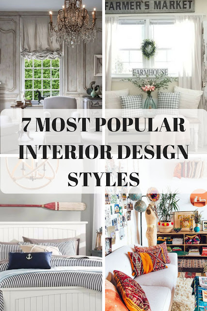 7 Most popular interior design styles