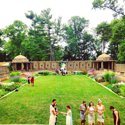 Newly renovated Italian Garden at Castle Hill, Crane Estate, Ipswich MA