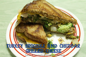 Turkey, Broccoli, & Cheddar Grilled Cheese - not your normal grilled cheese! #turkey #broccoli #grilledcheese #sandwich