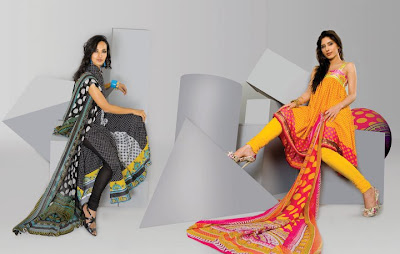  Wardha Saleem Lawn Spring Dress Collection 2011