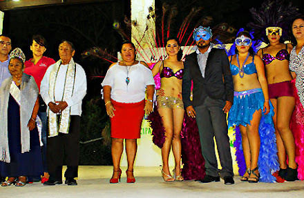 “Ardilla I” y “Lila I” son los reyes del carnaval de Tulum 2012
