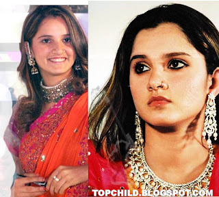 Sania Mirza : huge necklace