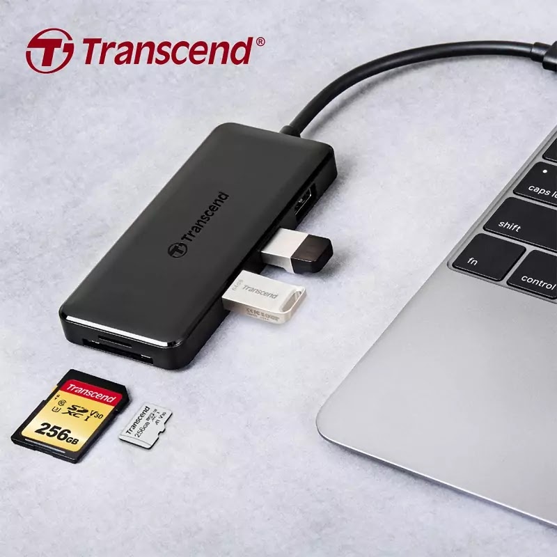 Transcend HUB5C USB 3.1 Gen 2 Type-C Hub