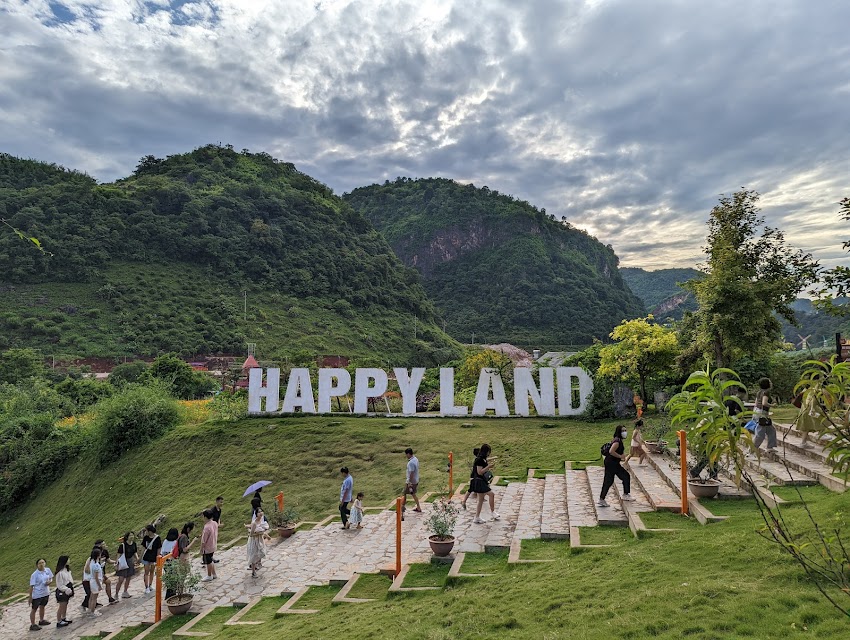 Welcome to Happyland - life is truly like a box of chocolates here