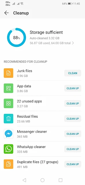 Pilih File Sampah / Junk Files