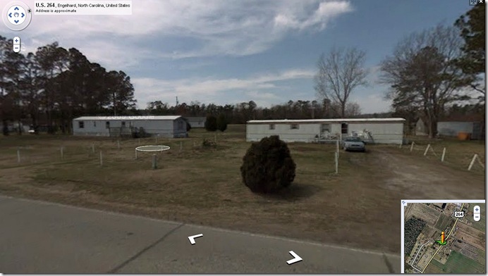 where house used to be