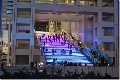 イルミネーション13冬 フジテレビ55周年 Glitter8 キラキラヒカル フジテレビ 撮影日13年12月22日 羽根帽子の太公望