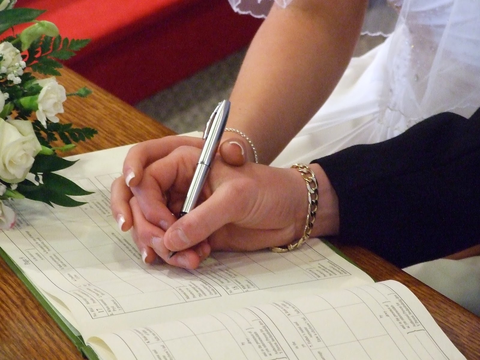 firma de actas matrimoniales