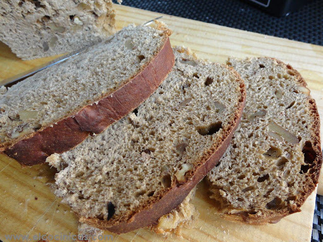 Pan de café y nueces