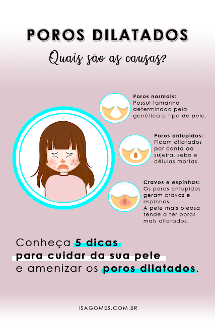 5 dicas para amenizar poros dilatados