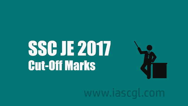 SC JE Cut Off marks