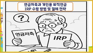 연금저축과 개인용 퇴직연금 IRP 수령 방법 및 절세 전략
