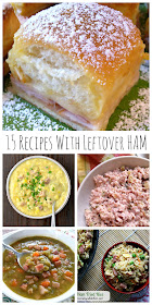 15 tried-and-true recipes (with pics!) to use with leftover ham. Soups, sandwiches, pasta and more! 