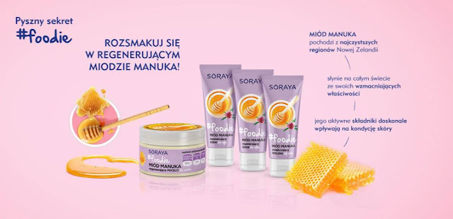 Soraya foodie regenerujące masło do ciała miód manuka