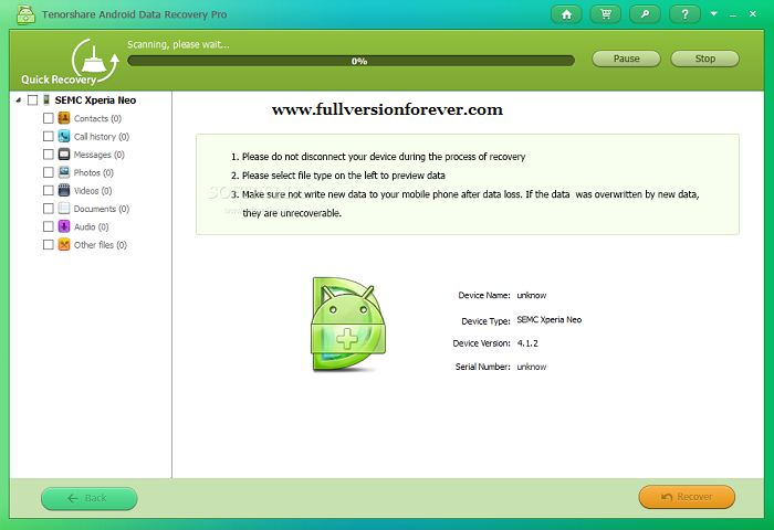 mobile data recovery software free download full version