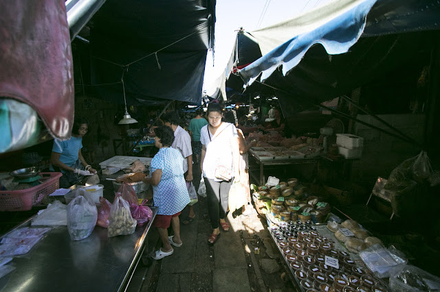 Mercato del treno di Mae Klong