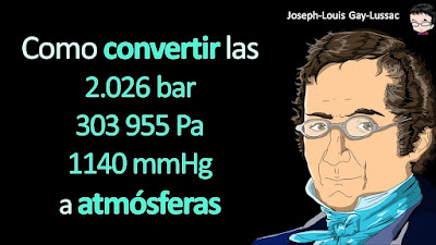 (Química-Joseleg-gases-2021-01) Convertir los siguientes datos de presión a atmósferas: 2,026 bar; 303 955 Pa; 1140 mmHg.