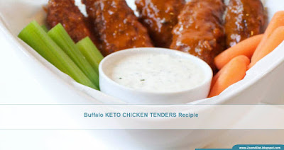 Buffalo KETO CHICKEN TENDERS recipe