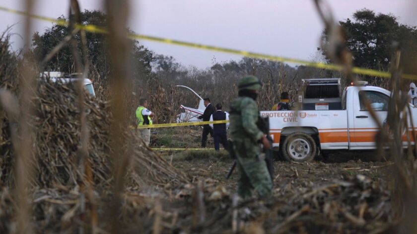 14 dead in military helicopter crash in Mexico