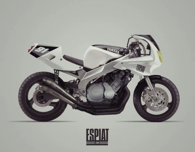 Espiat Custom FZR 600 by Daniel Schuh