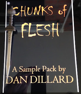 Portada del libro Chunks of Flesh, de Dan Dillard