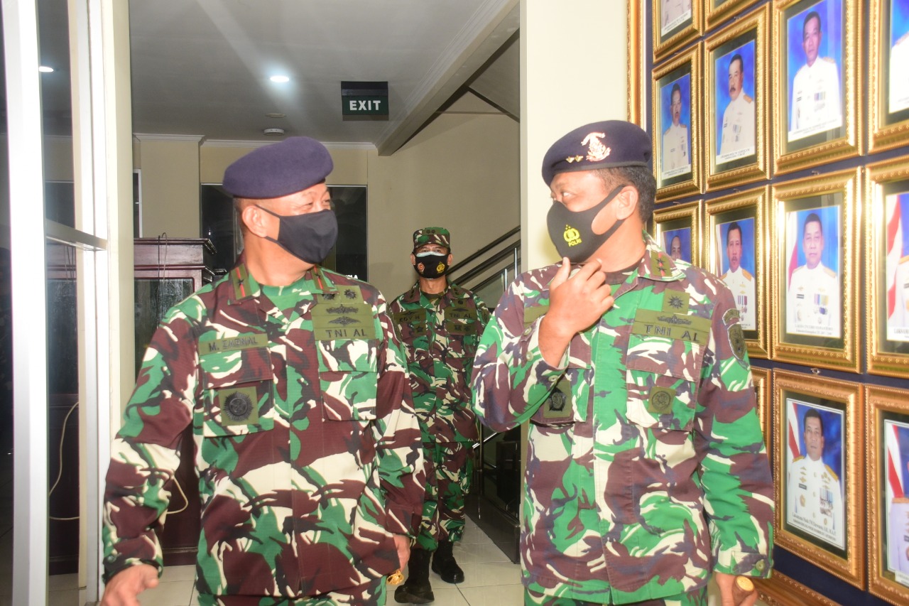 COURTESY CALL “LANTAMAL V SIAP BERSINERGI DALAM PELAKSANAAN TUGAS”