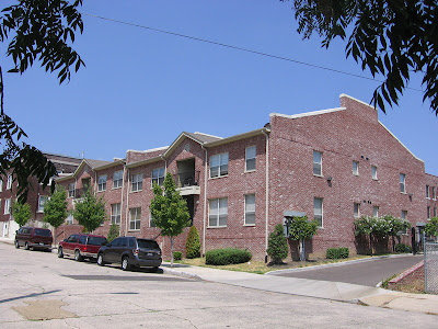 Condos on Talbot Street, downtown Memphis