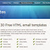 Sample html email templates free