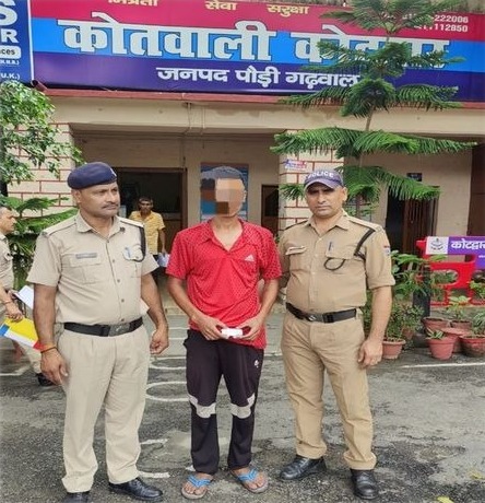 कोटद्वार : पुलिस ने स्मैक के साथ एक व्यक्ति को किया गिरफ्तार