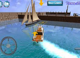 game đua xe 3d boat sim