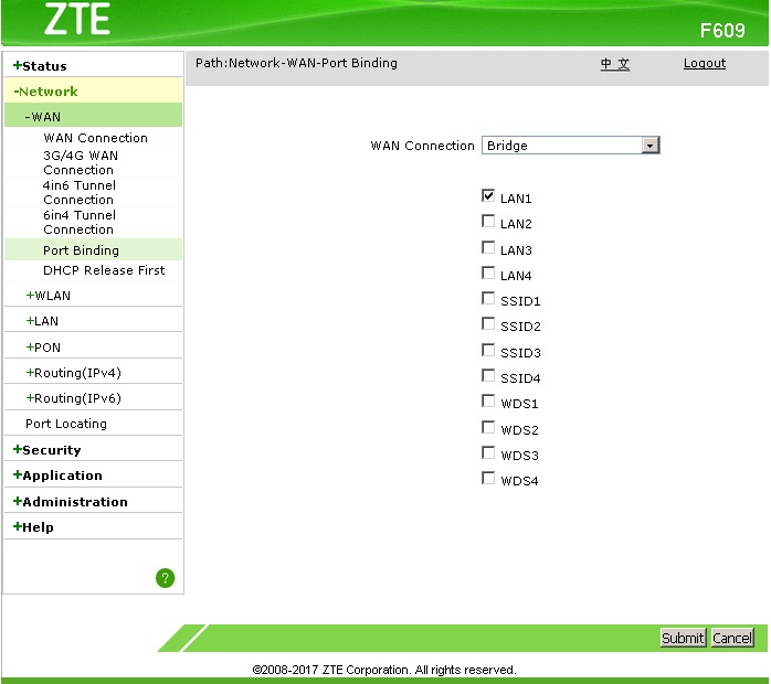 Cara Setting Modem Indihome ZTE F609 Menjadi Mode Bridge 