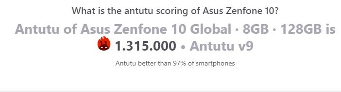 Zenfone 10 Antutu