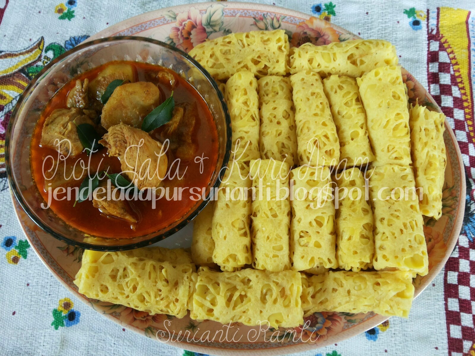 Jom masak: Roti Jala yang kekal lembut dan sedap