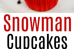 SNOWMAN CUPCAKES