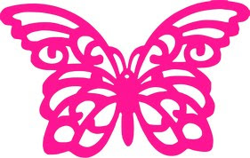 Free Butterfly SVG Cut File 05