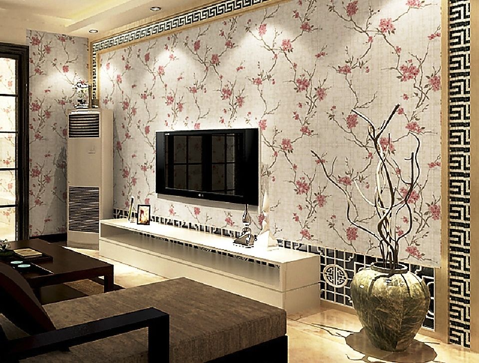  20 contoh desain wallpaper dinding ruang tamu minimalis