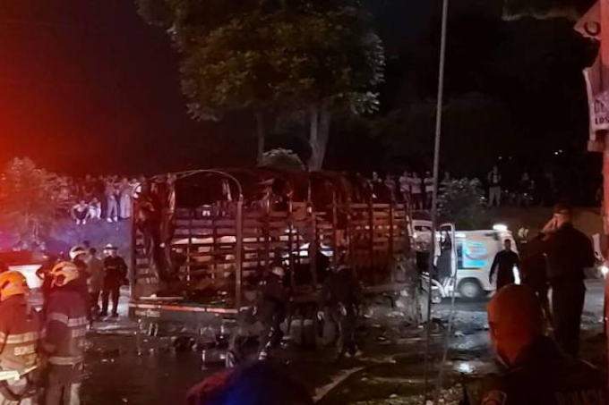 COLOMBIA: Once policías heridos en un atentado con bomba en Cali