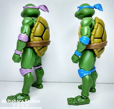 Review de los S.H.Figuarts TMNT "Leonardo" y "Donatello" de Tamashii Nations.