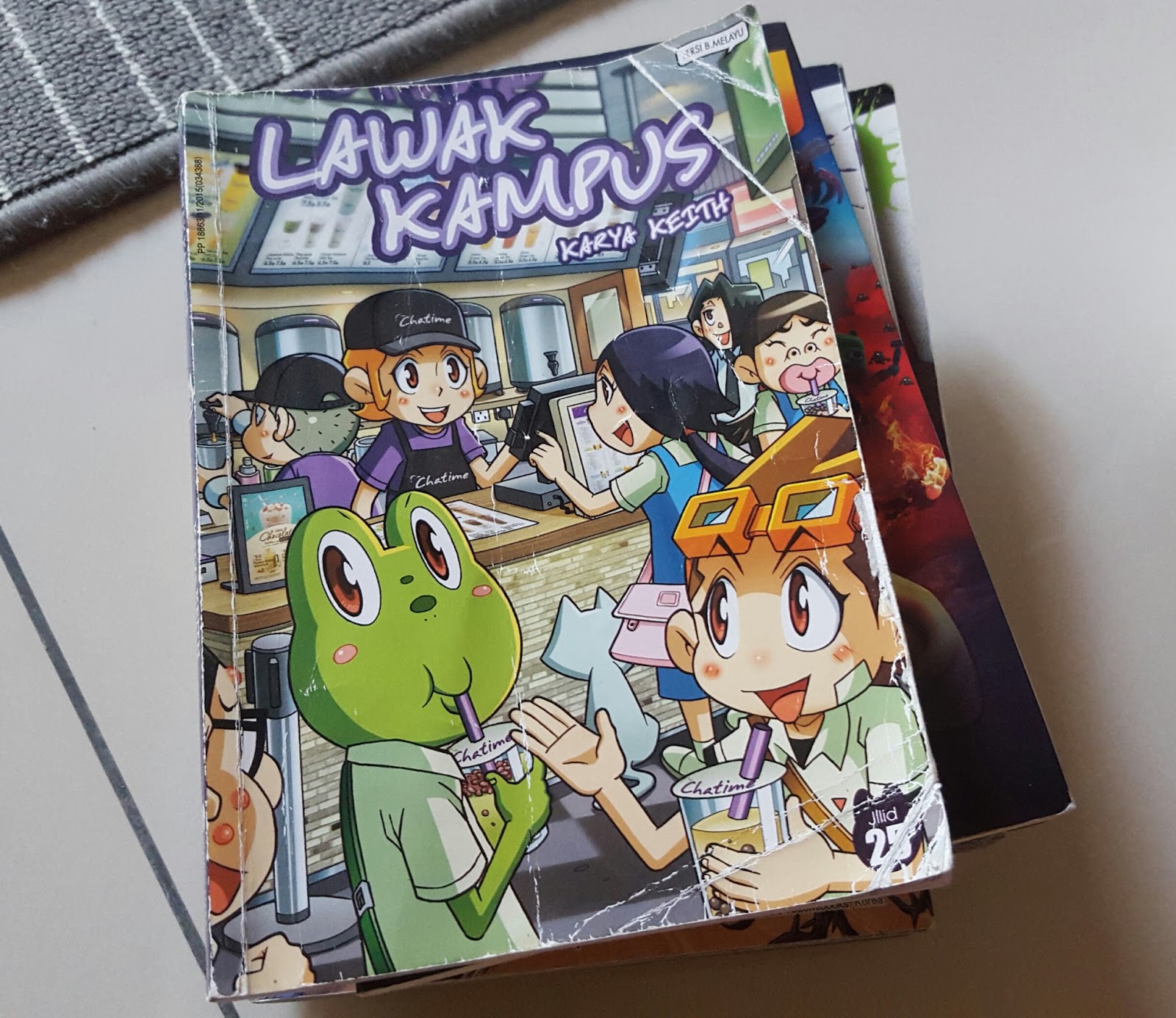 DAUS REDSCARZ: Koleksi Buku Cerita dan Komik  Aliah & Akif