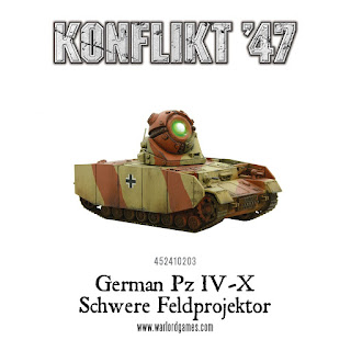 Konflikt 47 - German PZIV-X Schwere Feldprojektor