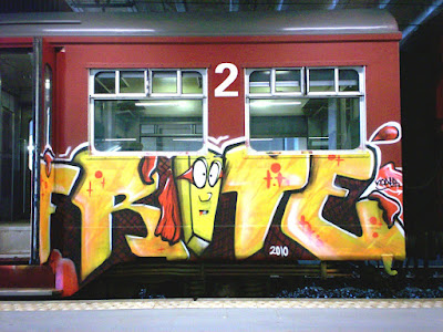 Frite graffiti koala