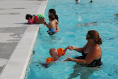 Bubba at the pool party
