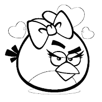 Angry Birds Coloring Pages