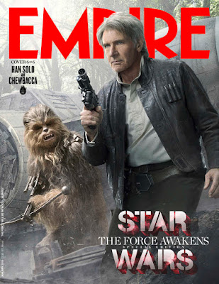 Han Solo and Chewbacca Star Wars: The Force Awakens Empire Cover