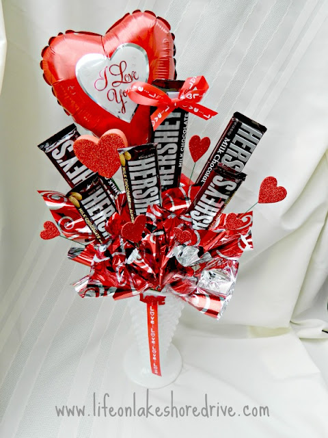 Valentine's Day Bouquet of Candy