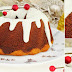 Resep Kue Natal dan Tahun Baru 2014 | Chiffon Cake Natal Siram Cokelat Putih