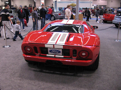 2006 Ford GT at the Portland International Auto Show in Portland, Oregon, on January 28, 2006