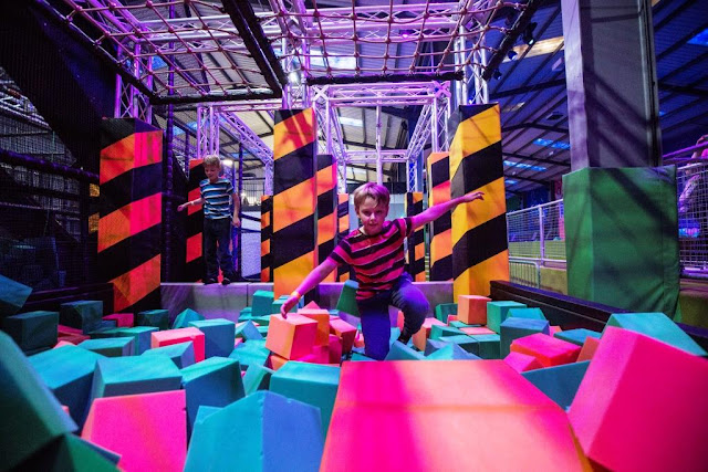 Be a Geordie Ninja Warrior at Jump 360 in Newcastle