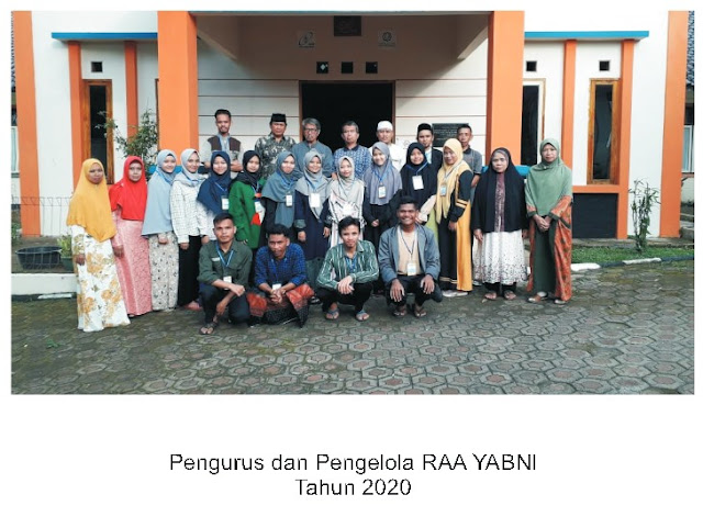 Pengurus dan Pengelola RAA YABNI Tahun 2020